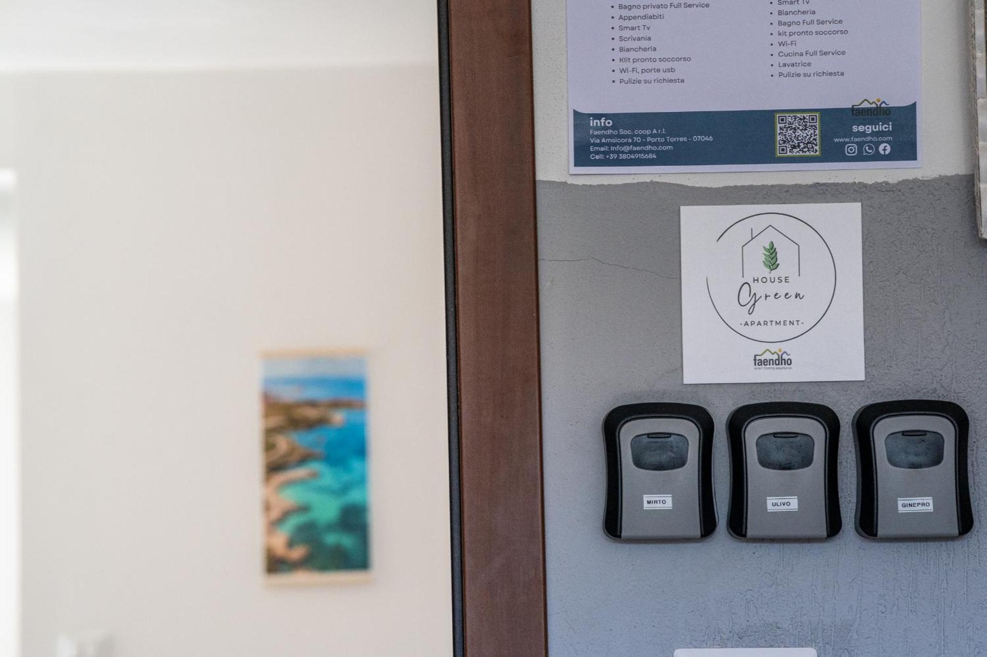 Guest House - Affittacamere Green Apartment - By Faendho Porto Torres Buitenkant foto